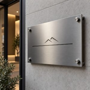 Custom Metal Sign / Name Plate