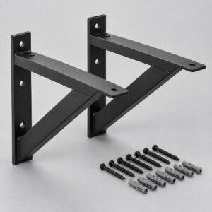 Steel Shelf Bracket Set